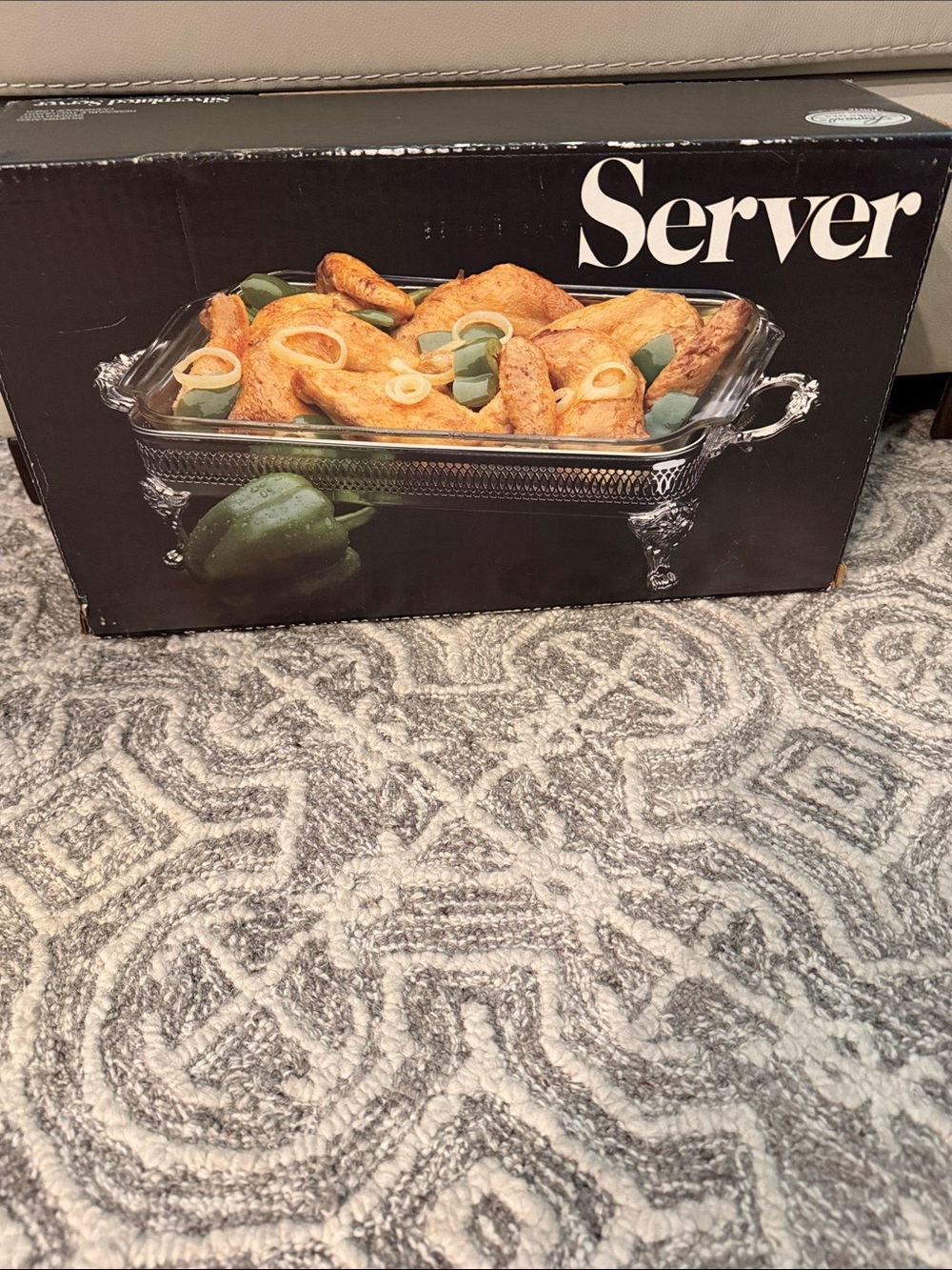 Leonard Silver MFG Silverplated Server